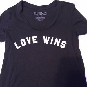 Love Wins Tee Shirt